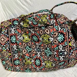 Vera Bradley Large Duffel Bag in Sierra, excellent condition!